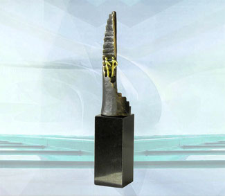 Geschenk Skulptur Erfolg Business Geschäft Geschäftspartner Firmengeschenk Firmenjubiläum Jubiläum