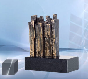 Skulptur Gemeinsam sind wir stark - Kreatives, exklusives Geschenk für Geschäftspartner, Firmen Partner, Firmengründung, Firmenkunden, Firmen Jubiläum, Geburtstag oder Stammkunden