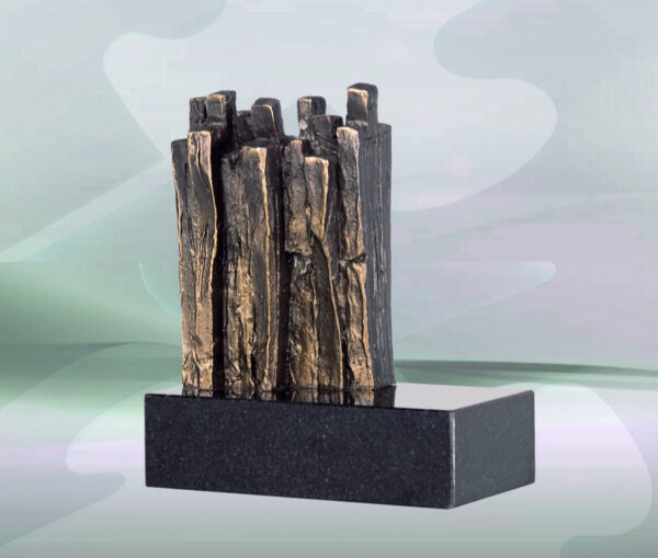 Skulptur Gemeinsam sind wir stark - Kreatives, exklusives Geschenk für Geschäftspartner, Firmen Partner, Firmengründung, Firmenkunden, Firmen Jubiläum, Geburtstag oder Stammkunden