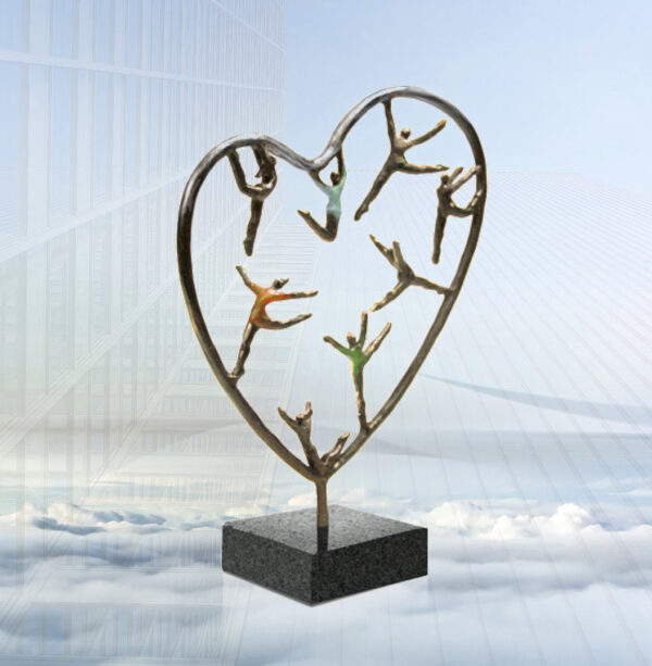 Skulptur "Herzenskinder" – Bild 2