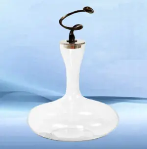 Skulpturen Karaffe Chapeau - Tolles und kreatives Geschenk und als Dekoration für das Büro oder Zuhause.