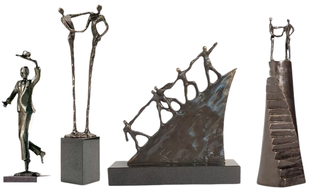 Geschenke für Firmen, Jubiläum, Partner, Business, Geschäftspartner, Hochzeit, Freunde, Liebe, Dekoration, Geschäftseröffnung, Einweihung, Skulpturen, Statue, Bronze Skulptur, Bronzeskulptur, Skulpturen Bronze