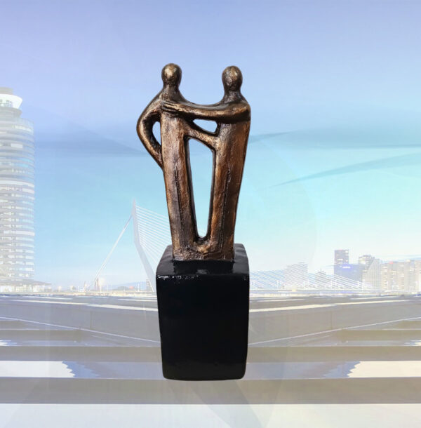 Skulptur "Wertvolle Jahre der Zusammenarbeit" – Bild 2