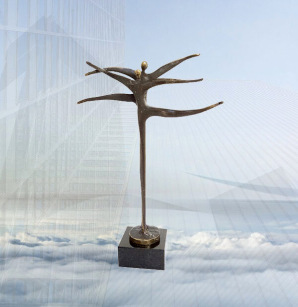 Skulptur "Gegenseitiger Respekt" – Bild 2