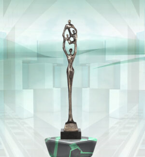 Skulptur gute Beziehungen Geschenk Firmenjubiläum, für Geschäftskunden, zur Einweihung, für Familienmitglieder, Partner/Partnerin, zum Jahrestag oder ganz besondere Menschen