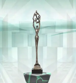 Skulptur gute Beziehungen Geschenk Firmenjubiläum, für Geschäftskunden, zur Einweihung, für Familienmitglieder, Partner/Partnerin, zum Jahrestag oder ganz besondere Menschen