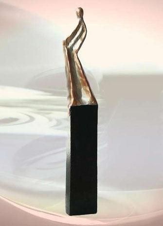 Skulptur "Die Kunst der Gelassenheit"