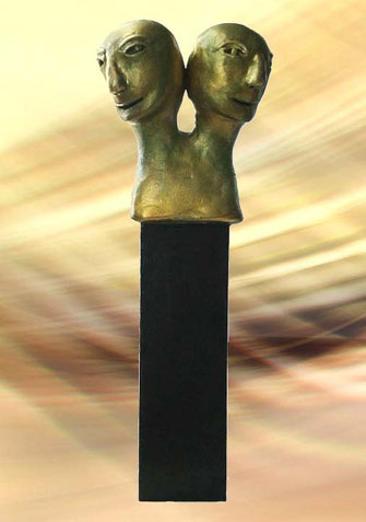 Skulptur "Creative Minds"