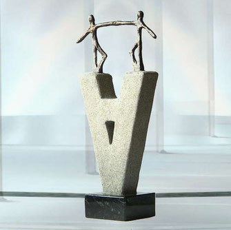 Skulptur "Ein neuer Anfang"