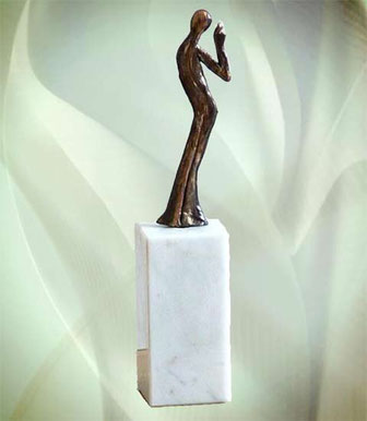 Skulptur "Neue Erkenntnisse"