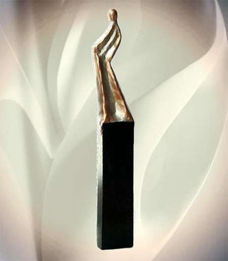 Skulptur "Die Kunst der Gelassenheit"